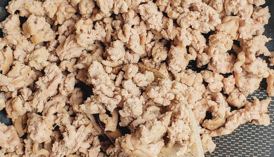 what is ground turkey made of
